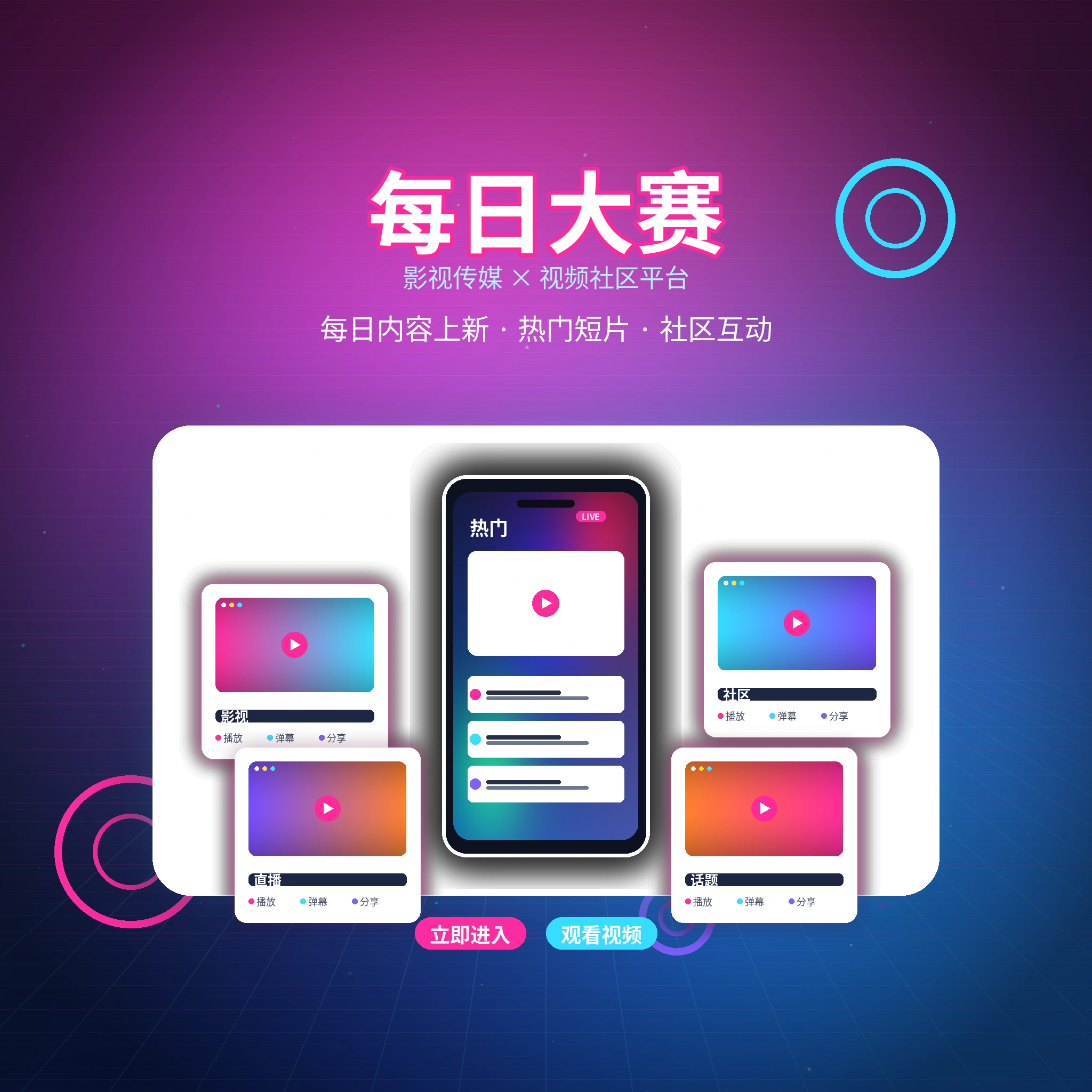 每日大赛品牌介绍展示